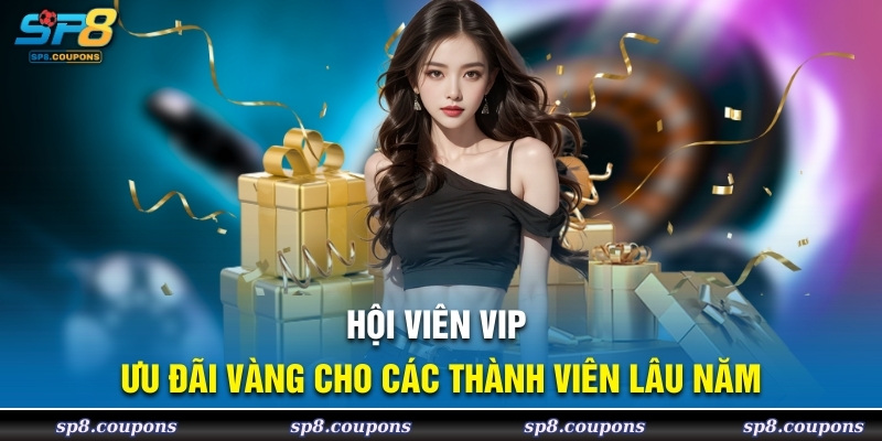 Hội viên VIP Ưu Đãi Vàng Cho Các Thành Viên Lâu Năm